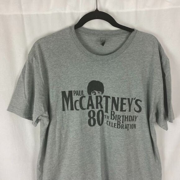 The Beetles Paul McCartney 80th Birthday Celebration  Next Level T-Shirt Women's - Picture 3 of 7